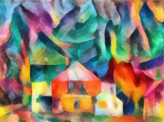 At the Foot of the Mountains